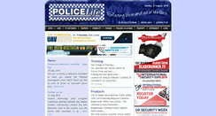 Desktop Screenshot of police-life.co.uk